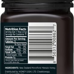 MANUKA DOCTOR - MGO 925+ Manuka Honey Monofloral, 100% Pure New Zealand Honey (8.75 oz)
