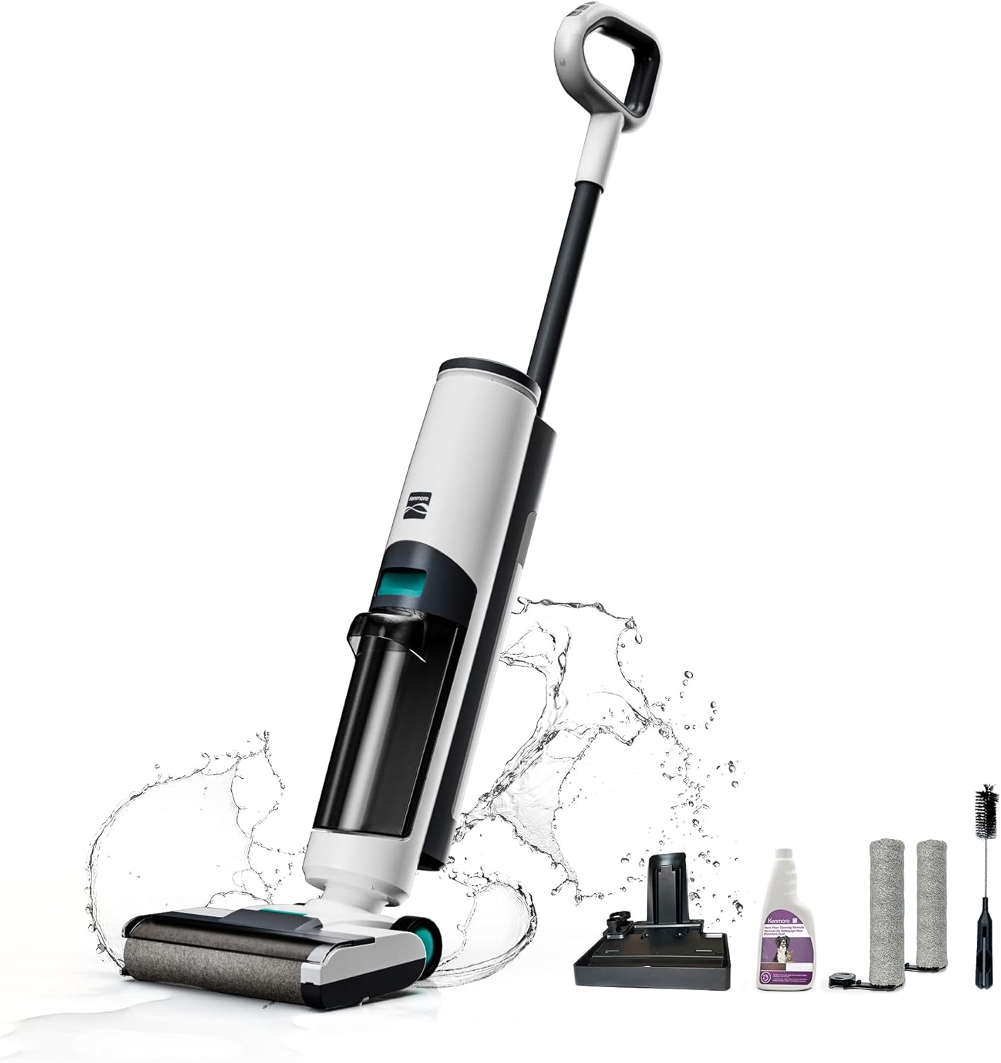 Kenmore HF5010 AquaLite 3-in-1 Cordless Wet Vacuum Hard Floor Cleaner with Automatic Air-Drying