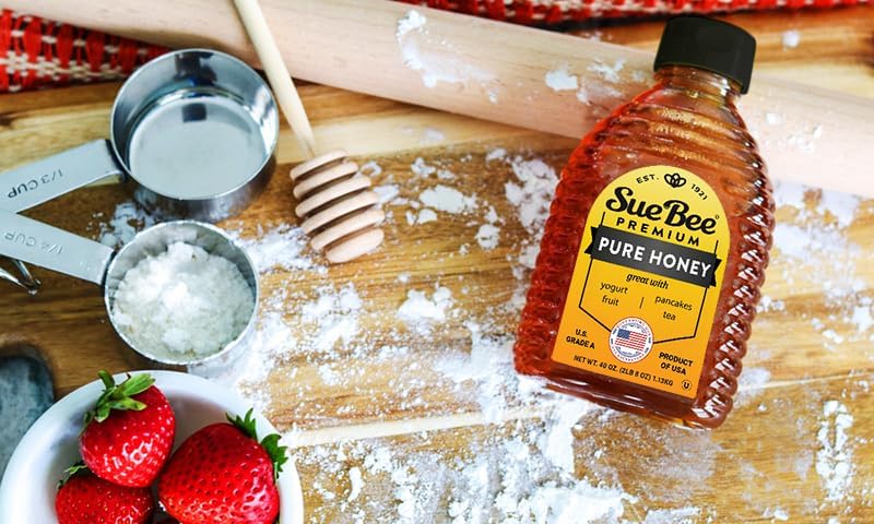 Sue Bee Pure Premium Honey From USA Beekeepers, 40 Ounce (2.5 LB) - Image 7