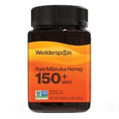 Wedderspoon Raw Premium Manuka Honey, KFactor 16, 17.6 Oz, Unpasteurized, Genuine New Zealand Honey