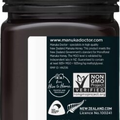 MANUKA DOCTOR - MGO 925+ Manuka Honey Monofloral, 100% Pure New Zealand Honey (8.75 oz)