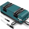 Enutogo Knife Sharpener, Electric Knife Sharpener with 2-Stages Sharpening & Polishing