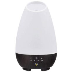 HealthSmart Essential Oil Diffuser, Cool Mist Humidifier and Aromatherapy Diffuser, White