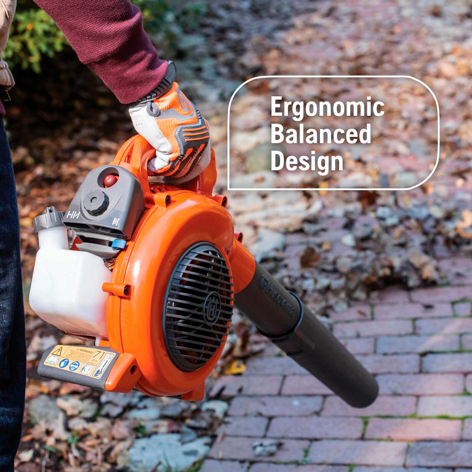 Husqvarna 125B 28-cc 2-cycle 470-CFM 170-MPH Gas Handheld Leaf Blower