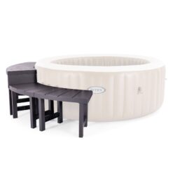 Intex 140 Jet 4-Person Inflatable Round Hot Tub (Cover Included)
