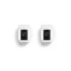 Ring Spotlight Cam Plus Battery - Smart Security Video Camera with 2 Motion-Activated LED Spotlights, 2-Way Talk, Color Night Vision, 2-Pack, White