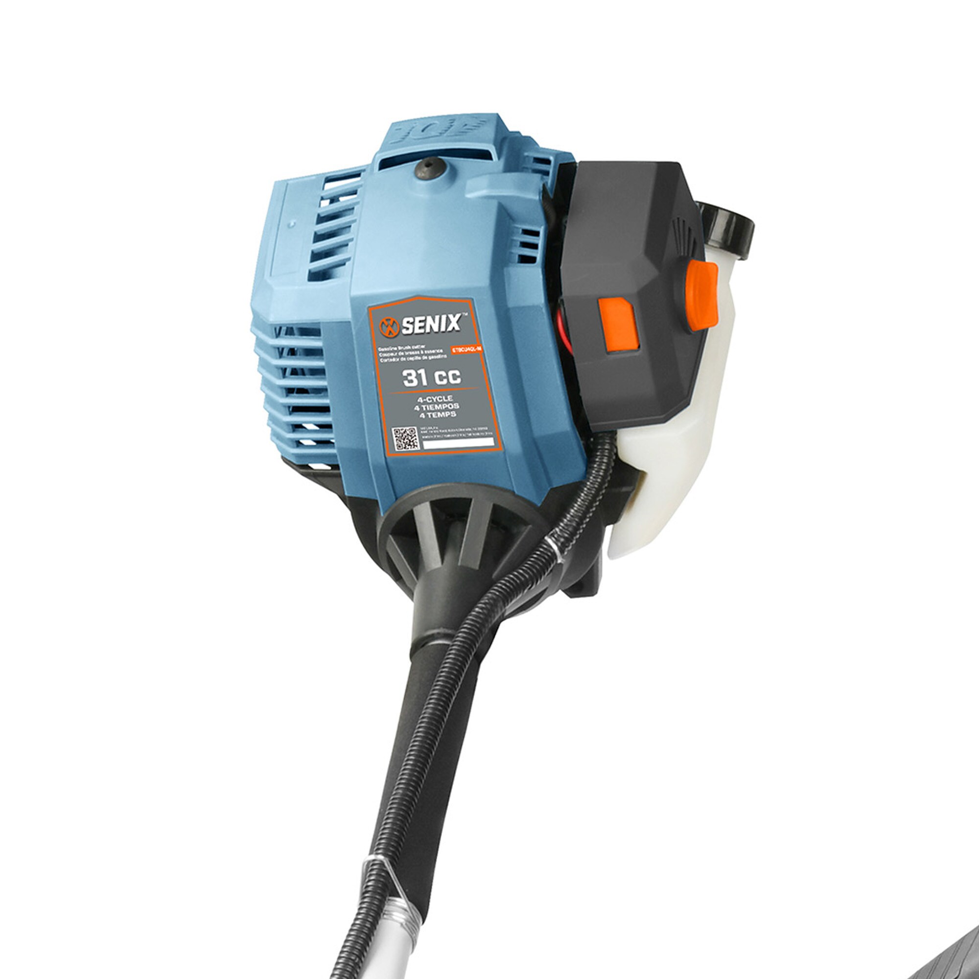 SENIX 4QL 31-cc 4-cycle 17.7-in Straight Shaft Attachment Capable Gas String Trimmer