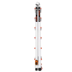 Little Giant Ladders Leveler 2 M26 with Leg Levelers 25.1-ft Reach Type 1a- 300-lb Load Capacity Telescoping Multi-Position Ladder