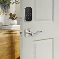 Yale Assure Lock 2 Satin Nickel Smart Lock Electronic Deadbolt with Wifi Bluetooth Keypad