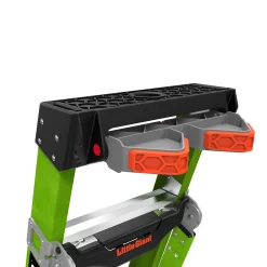 Little Giant Ladders King Kombo 2 17.2-ft Reach Type 1aa- 375-lb Load Capacity Multi-Position Ladder