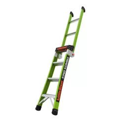 Little Giant Ladders King Kombo 2 10.3-ft Reach Type 1aa- 375-lb Load Capacity Multi-Position Ladder