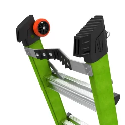 Little Giant Ladders Conquest All-Terrain 22-ft Reach Type 1a- 300-lb Load Capacity Telescoping Multi-Position Ladder