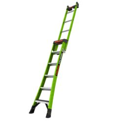 Little Giant Ladders King Kombo 2 13.1-ft Reach Type 1aa- 375-lb Load Capacity Multi-Position Ladder