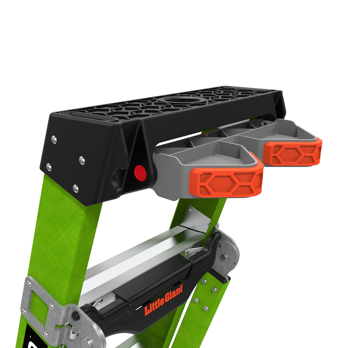 Little Giant Ladders King Kombo 2 13.1-ft Reach Type 1aa- 375-lb Load Capacity Multi-Position Ladder
