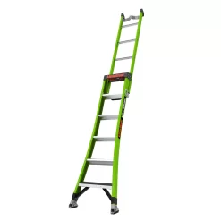 Little Giant Ladders King Kombo 2 13.1-ft Reach Type 1aa- 375-lb Load Capacity Multi-Position Ladder