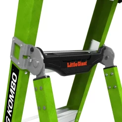 Little Giant Ladders King Kombo 2 13.1-ft Reach Type 1aa- 375-lb Load Capacity Multi-Position Ladder