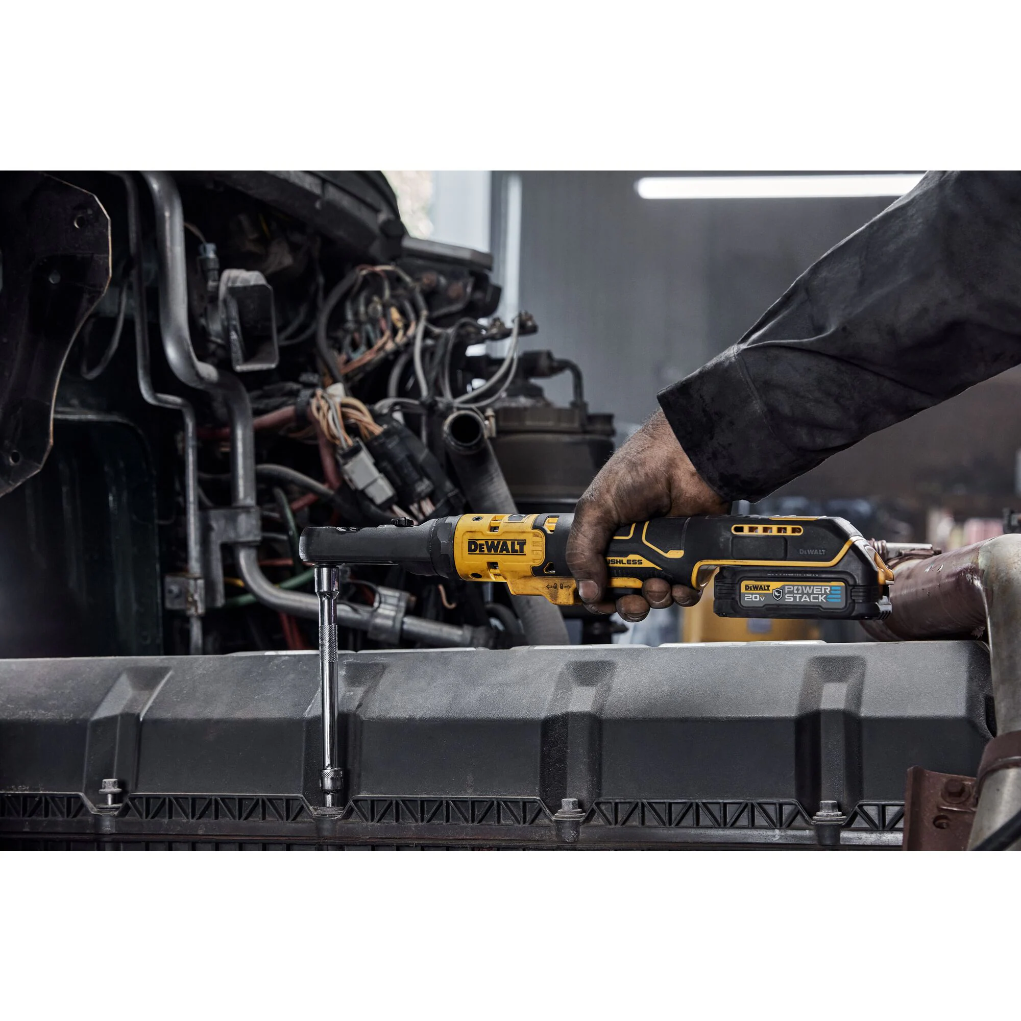 DEWALT XR 20-volt Max Variable Brushless 3/8-in,1/2-in Drive Cordless Ratchet Wrench (Battery and Charger Not Included)