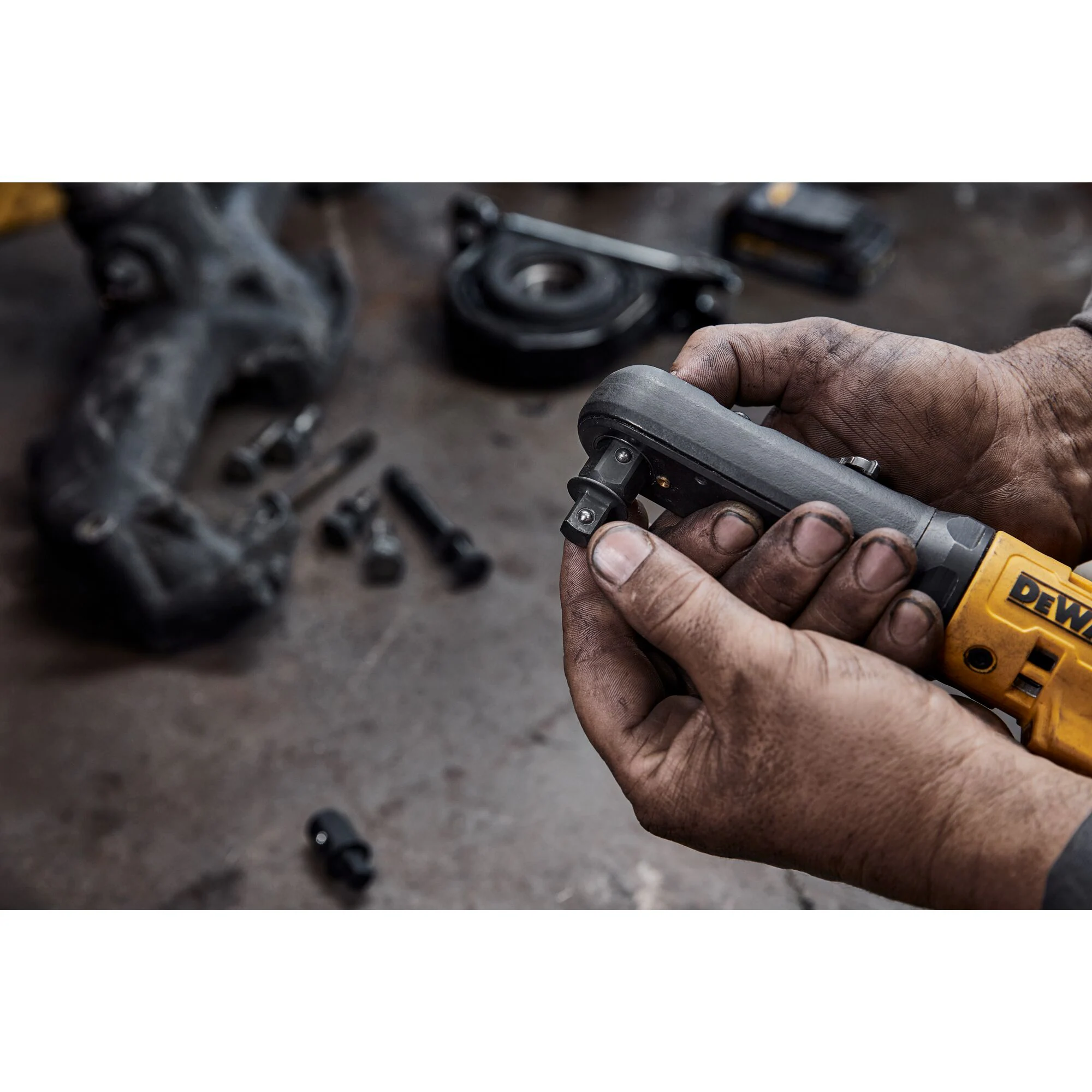 DEWALT XR 20-volt Max Variable Brushless 3/8-in,1/2-in Drive Cordless Ratchet Wrench (Battery and Charger Not Included)
