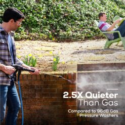 Greenworks 2100 PSI 1.2-GPM Cold Water Electric Pressure Washer with 4 Spray Tips