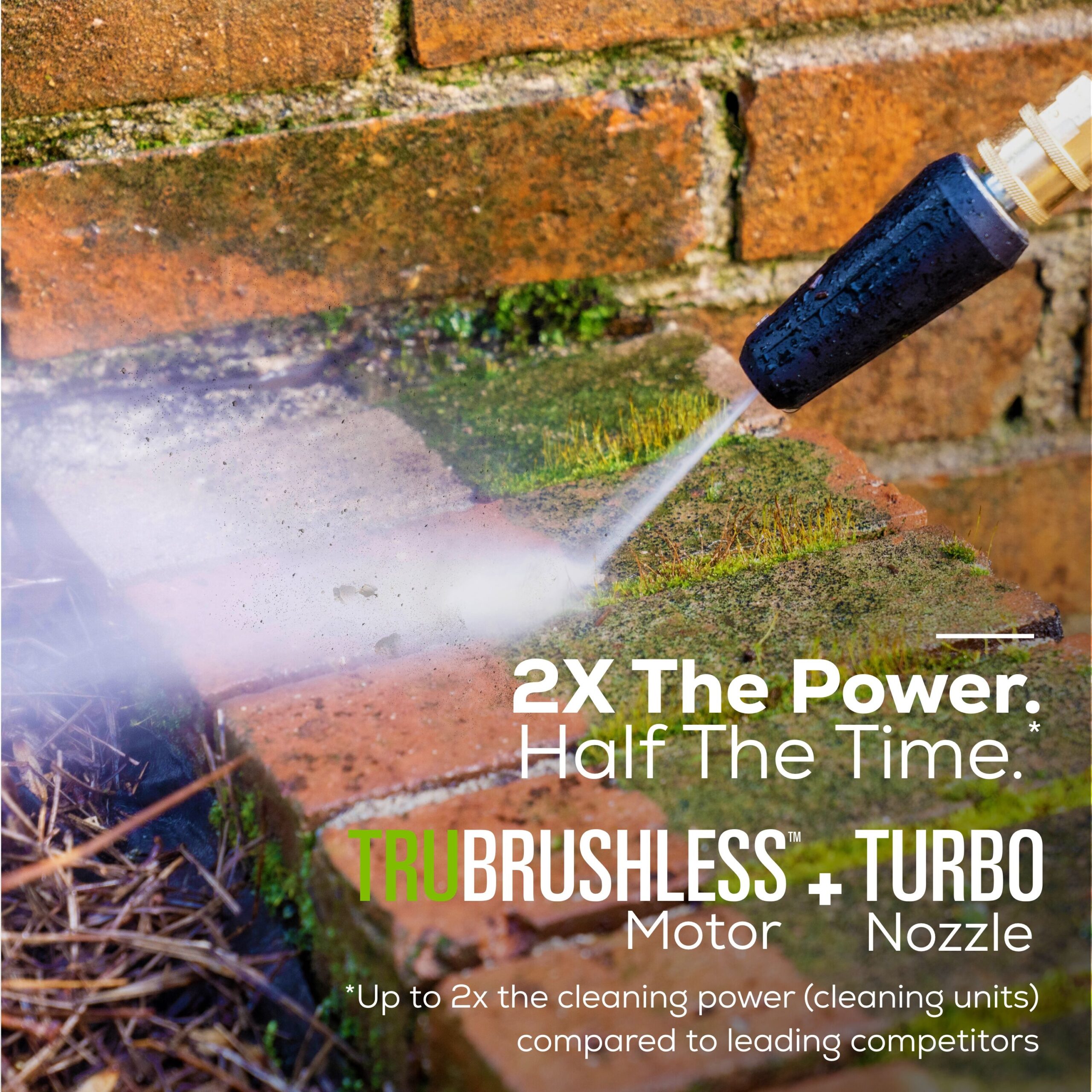 Greenworks 2300 PSI 1.2-GPM Cold Water Electric Pressure Washer with 5 Spray Tips and Surface Cleaner