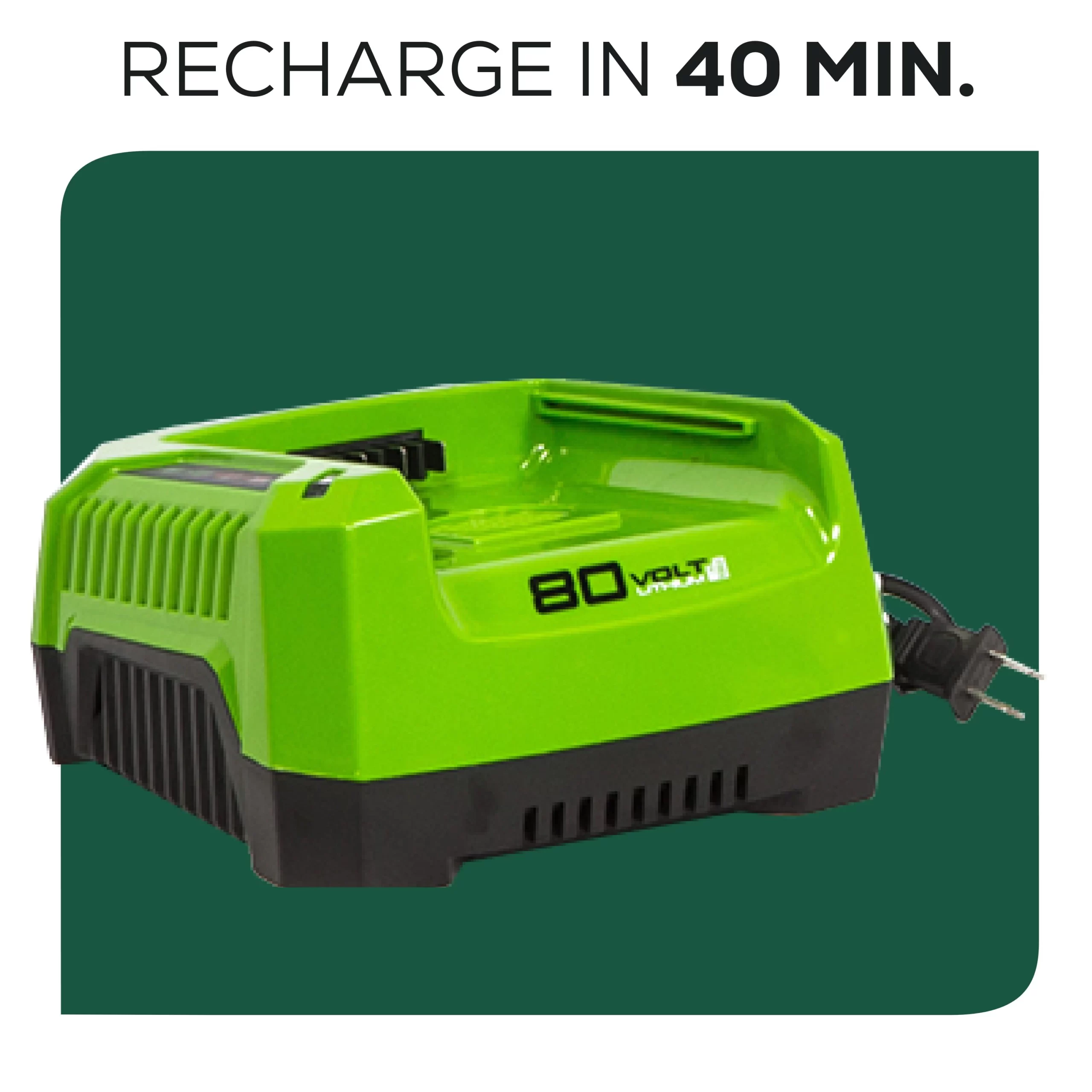 Greenworks 80-volt 730-CFM 170-MPH Battery Handheld Leaf Blower 2.5 Ah (Battery and Charger Included)
