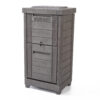 Step2 Ground Mount Brown Plastic Extra Large Lockable Package Box
