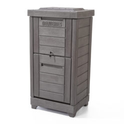 Step2 Ground Mount Brown Plastic Extra Large Lockable Package Box