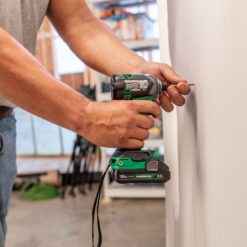 Metabo HPT 18-volt 1/4-in Brushless Cordless Impact Driver (Battery and Charger Included with Hard Case)