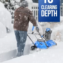 Wild Badger Power Cordless 40-volt 20-in Single-stage Push Battery Snow Blower 4 Ah (Battery and Charger Included)