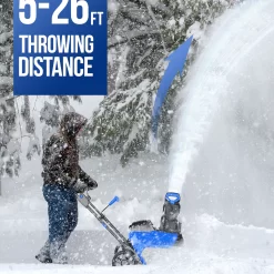 Wild Badger Power Cordless 40-volt 20-in Single-stage Push Battery Snow Blower 4 Ah (Battery and Charger Included)