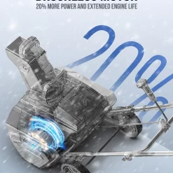Wild Badger Power Cordless 40-volt 20-in Single-stage Push Battery Snow Blower 4 Ah (Battery and Charger Included)