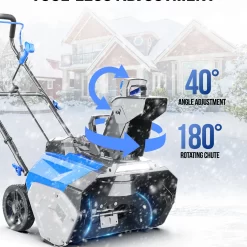 Wild Badger Power Cordless 40-volt 20-in Single-stage Push Battery Snow Blower 4 Ah (Battery and Charger Included)