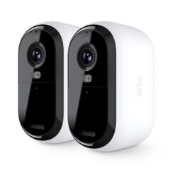 Arlo Essential Outdoor Camera (2nd Generation) Indoor/Outdoor 1-Channel 2-Camera 2K Battery-operated Spotlight Security Camera System