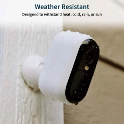 Arlo Essential Outdoor Camera (2nd Generation) Indoor/Outdoor 1-Channel 2-Camera 2K Battery-operated Spotlight Security Camera System