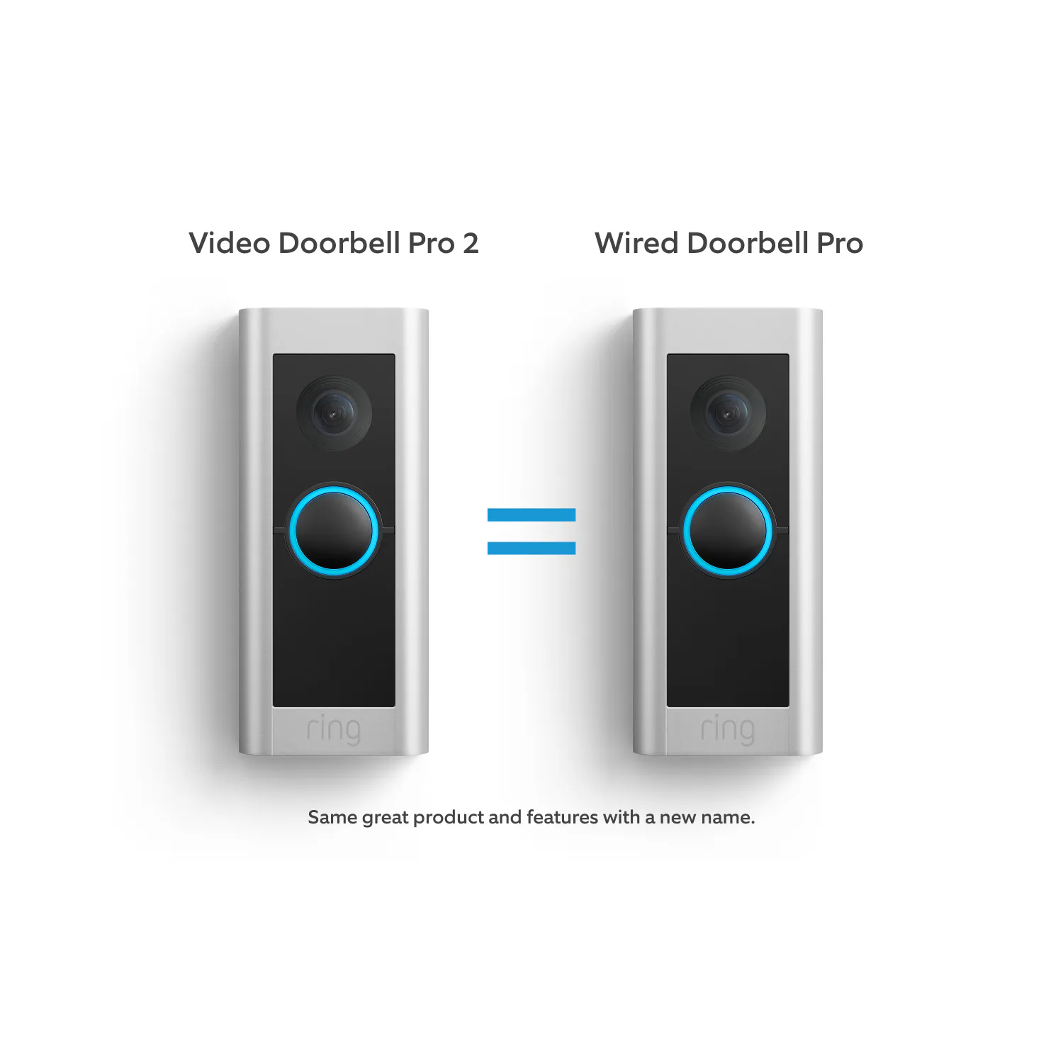 Ring Wired Doorbell Pro - Smart WiFi Video Doorbell Cam with Head-to-Toe HD Video, Bird's Eye View, and 3D Motion Detection