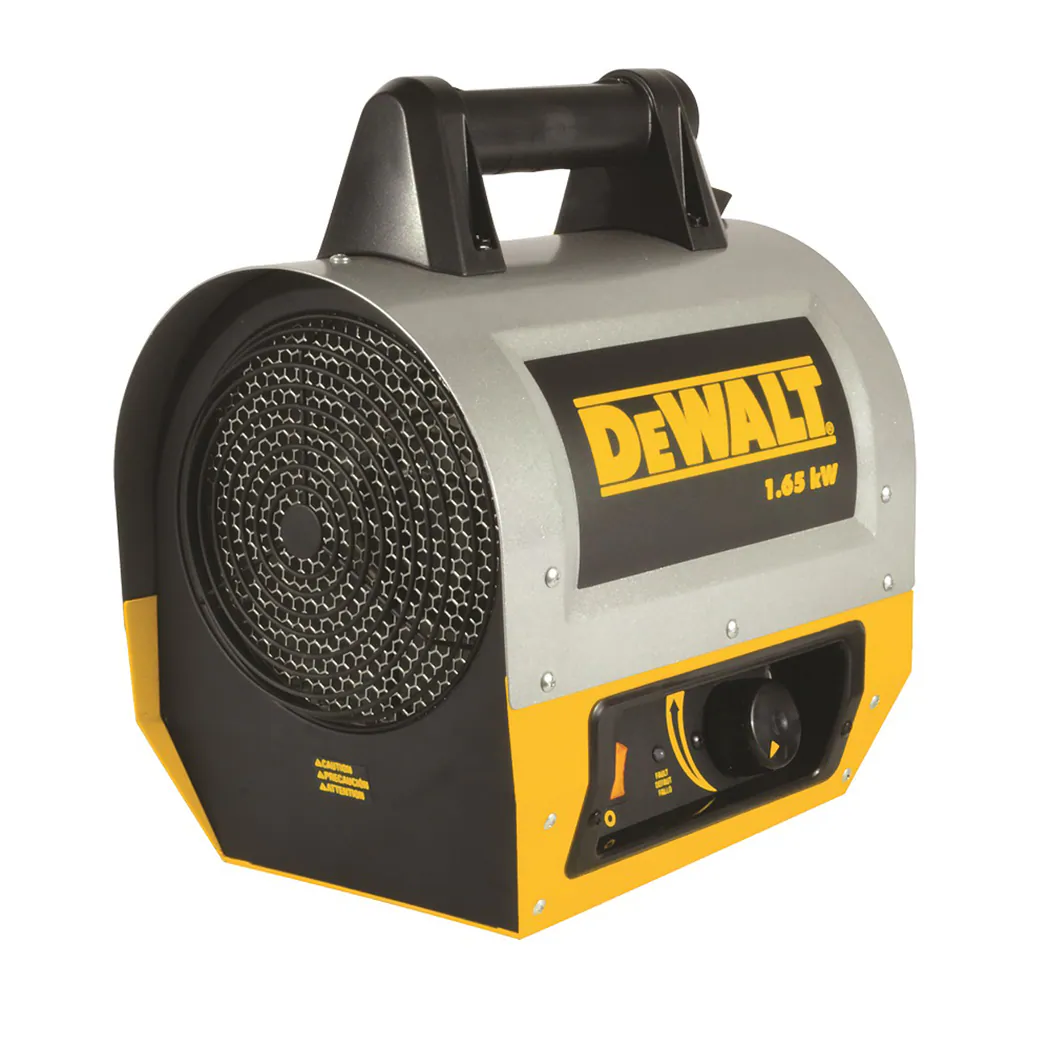 DEWALT Up to 1500-Watt Convection Utility Outdoor Electric Space Heater with Thermostat