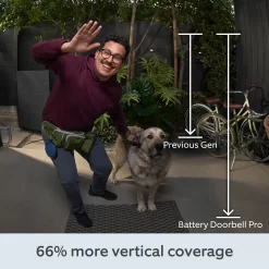 Ring Battery Doorbell Pro - Smart Wireless Doorbell Camera with Radar-powered 3D Motion Detection