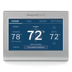 Honeywell Home Silver Smart Thermostat with Wi-Fi Compatibility