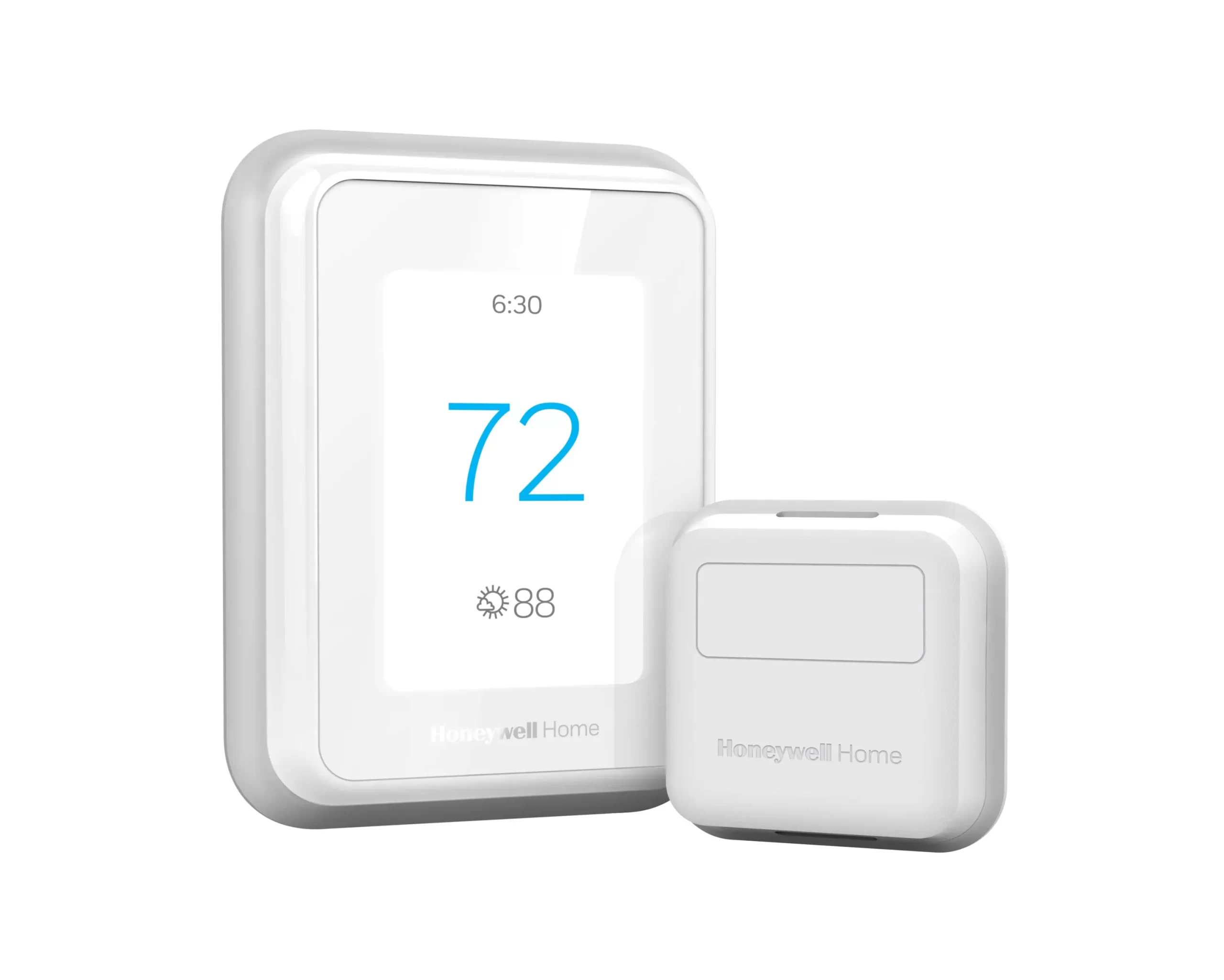 Honeywell Home White Smart Thermostat and Room Sensor with Wi-Fi Compatibility