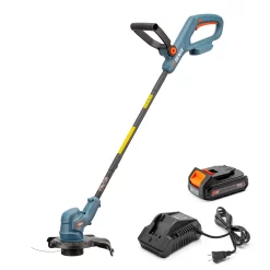 SENIX X2 20-volt Max Cordless Battery String Trimmer and Leaf Blower Combo Kit 4 Ah (Battery & Charger Included)