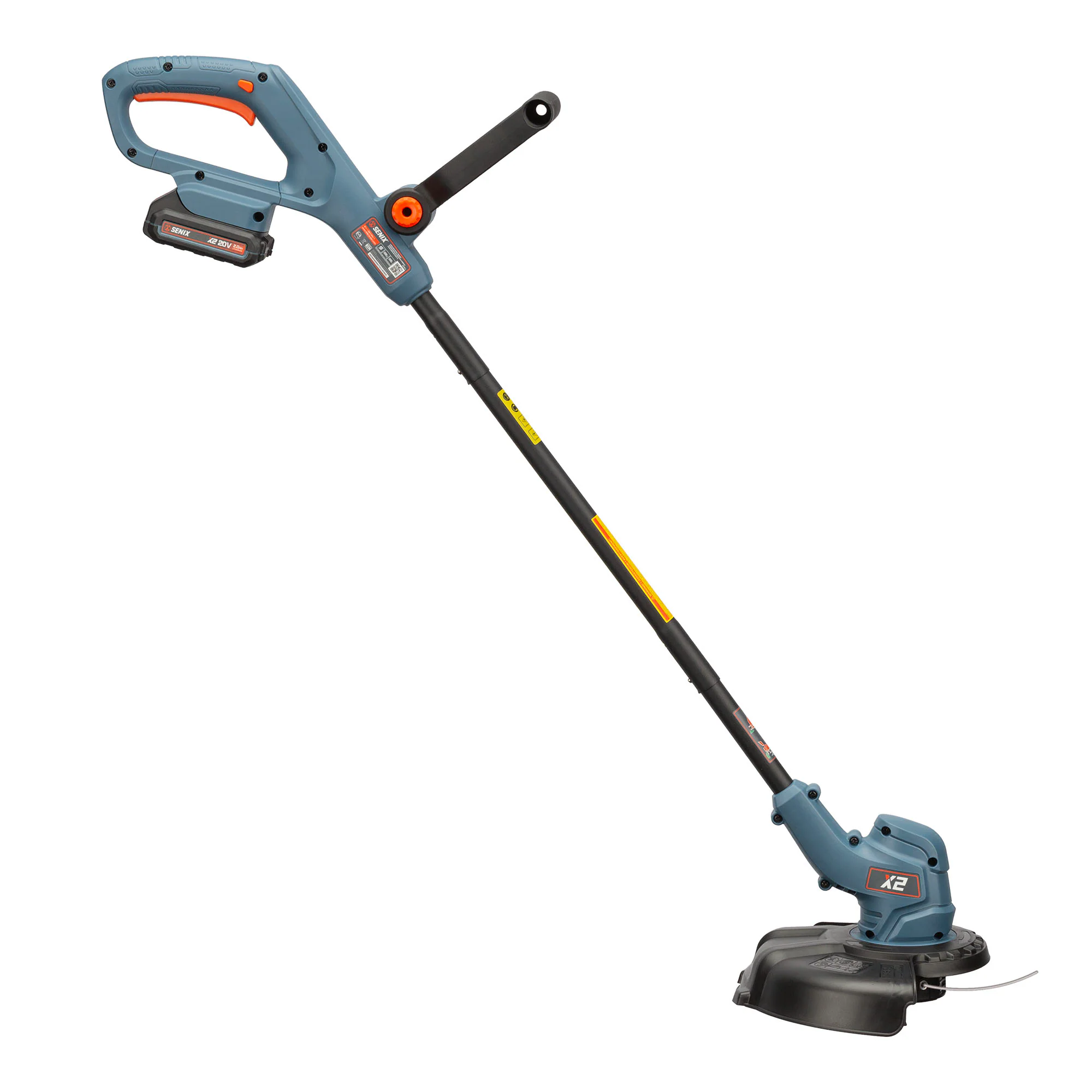 SENIX X2 20-volt Max Cordless Battery String Trimmer and Leaf Blower Combo Kit 4 Ah (Battery & Charger Included)