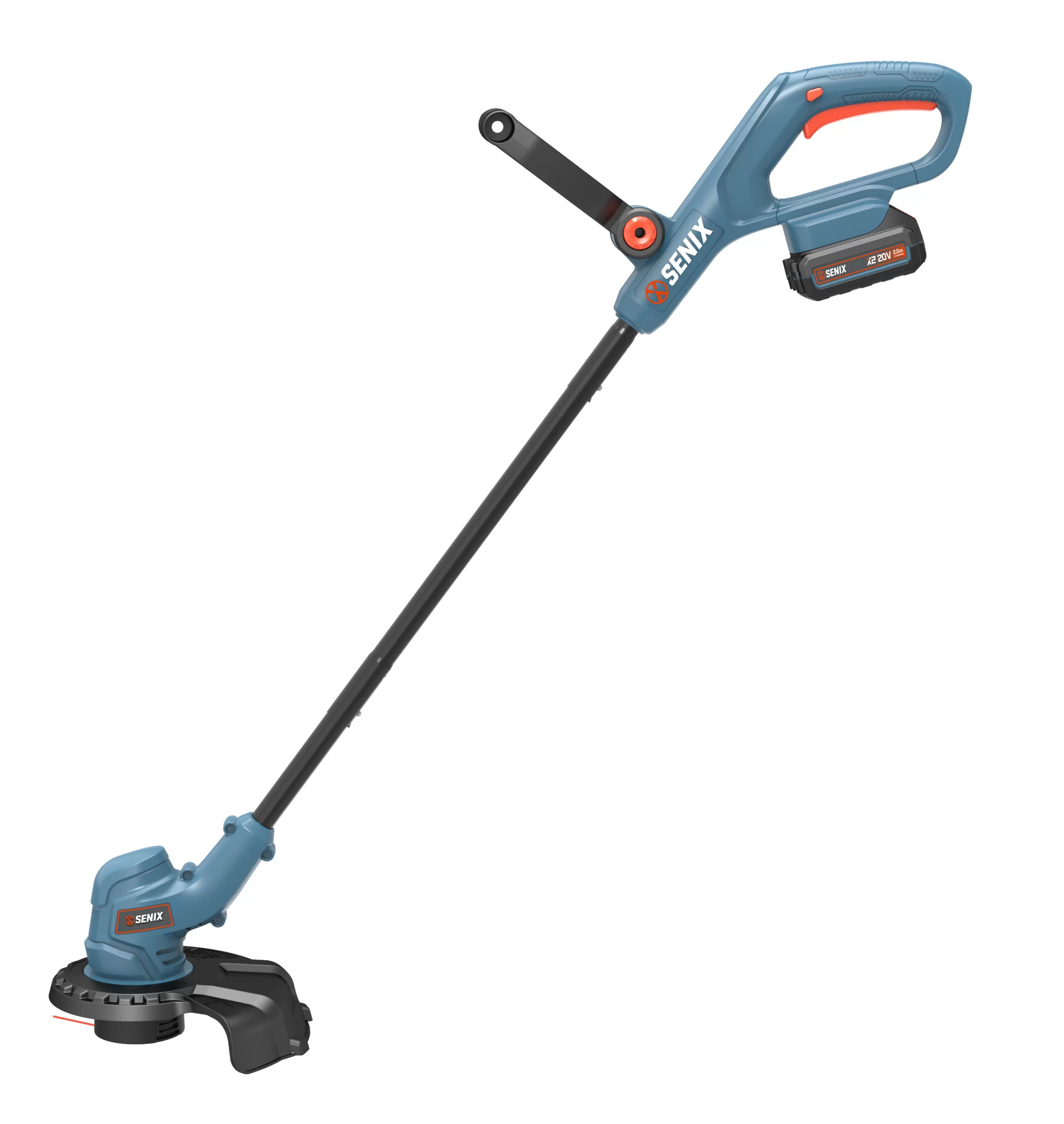 SENIX X2 20-volt Max Cordless Battery String Trimmer and Leaf Blower Combo Kit 4 Ah (Battery & Charger Included)