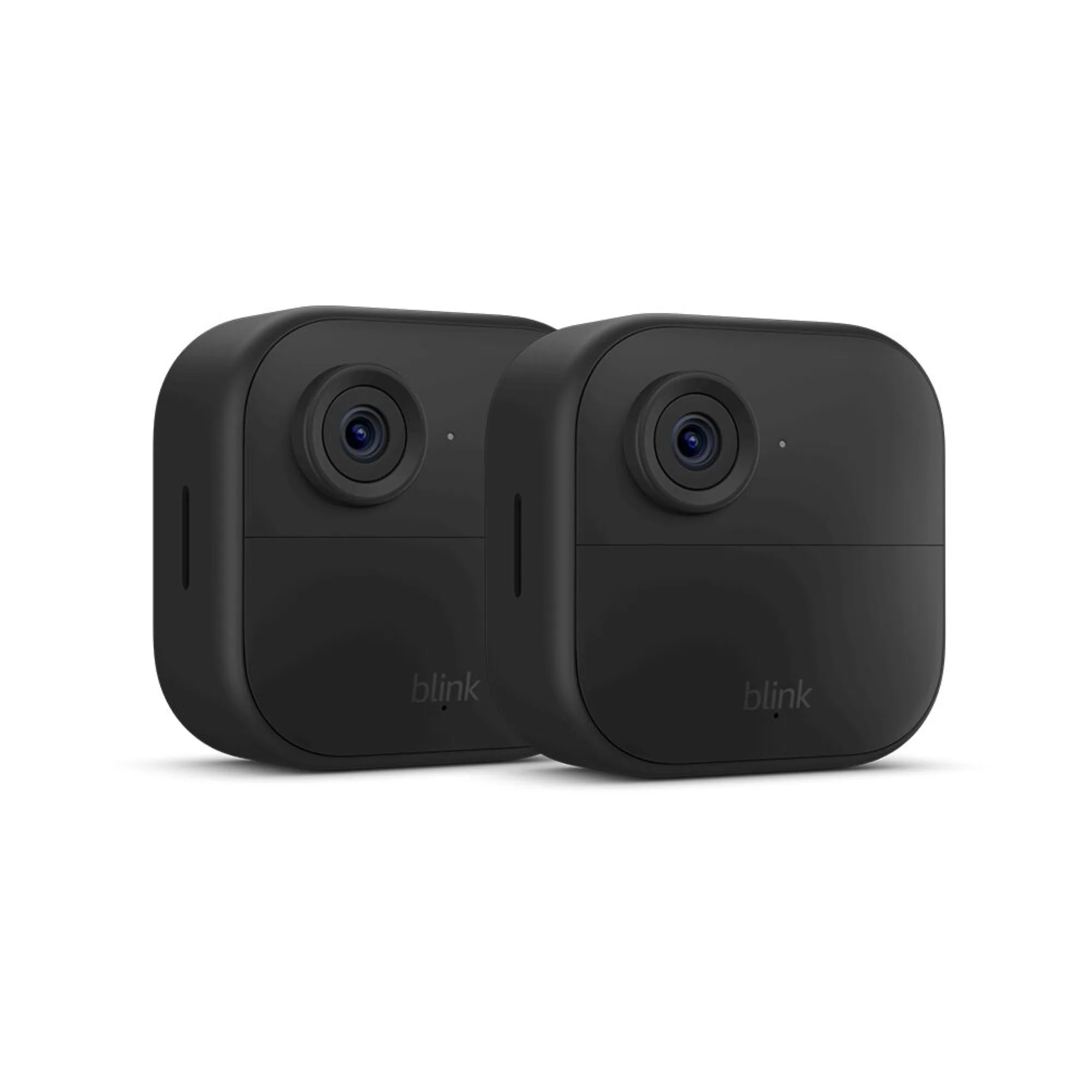 Blink Outdoor 4 - Wireless Smart Security Camera, Two-year Battery, 1080p HD Day and Infrared Night Live View, Two-way Talk - 2 Camera System