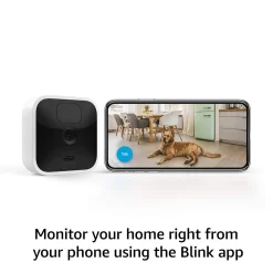 Blink Indoor (3rd Gen) - Wireless, HD Security Camera with Two-year Battery Life, Motion Detection, and Two-way Audio - 3 Camera System