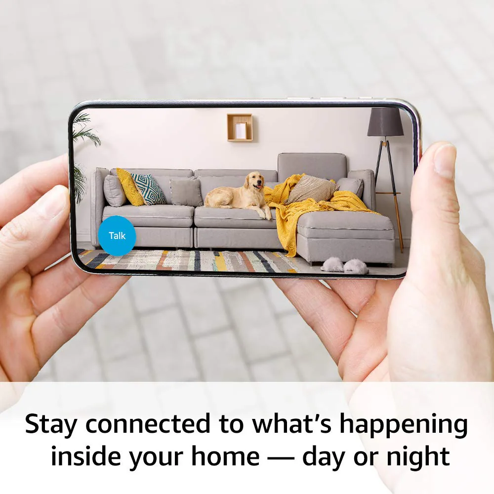 Blink Indoor (3rd Gen) - Wireless, HD Security Camera with Two-year Battery Life, Motion Detection, and Two-way Audio - 3 Camera System