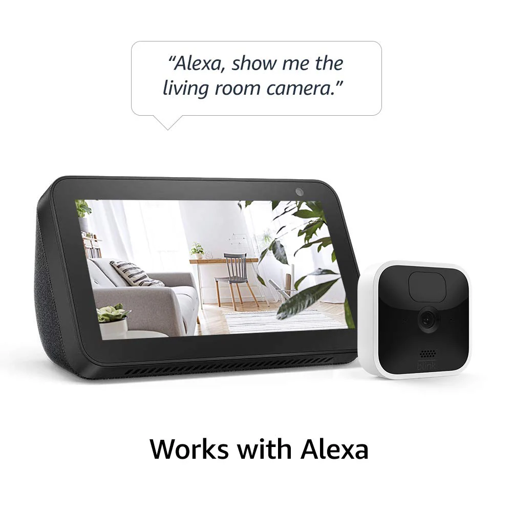 Blink Indoor (3rd Gen) - Wireless, HD Security Camera with Two-year Battery Life, Motion Detection, and Two-way Audio - 3 Camera System