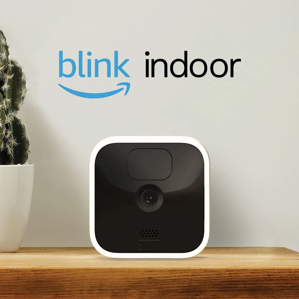 Blink Indoor (3rd Gen) - Wireless, HD Security Camera with Two-year Battery Life, Motion Detection, and Two-way Audio - 3 Camera System