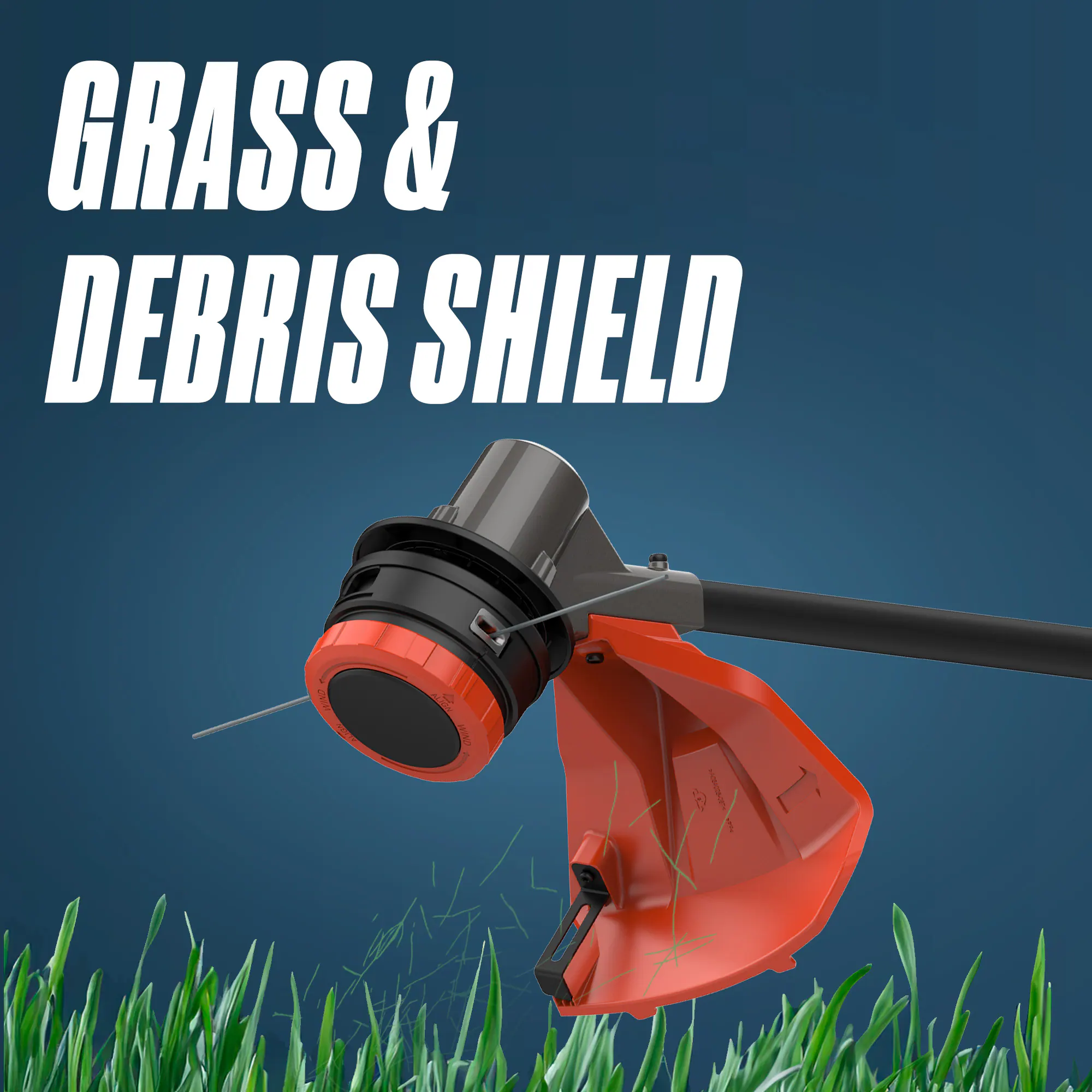 SENIX 60-volt Max 16-in Straight Shaft Battery String Trimmer 3 Ah (Battery and Charger Included)