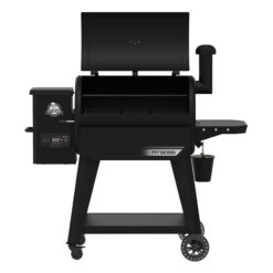 Pit Boss Wood Pellet 850 DX 840-Sq in Black Pellet Grill with Smart Compatibility