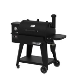 Pit Boss Wood Pellet 850 DX 840-Sq in Black Pellet Grill with Smart Compatibility